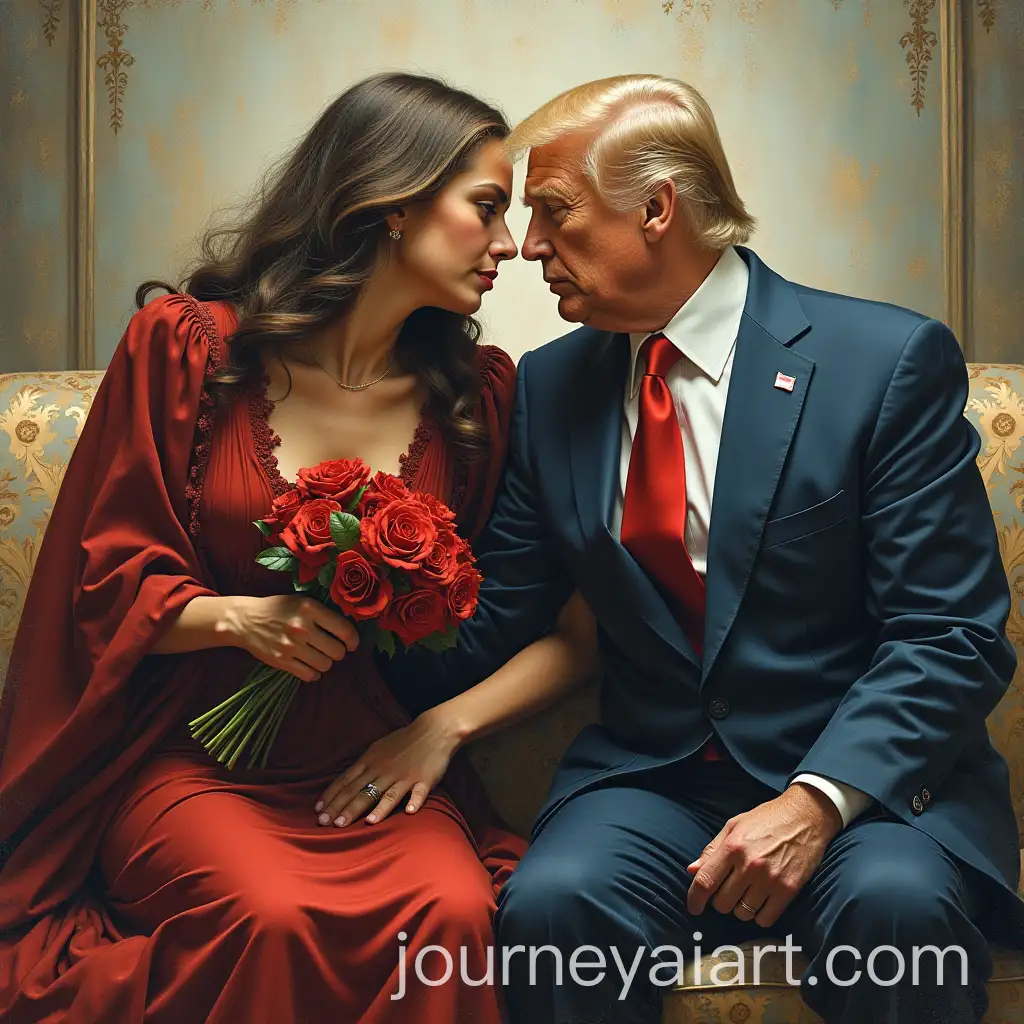 Trump-and-Putin-in-a-Dramatic-Depiction-of-Deadly-Love