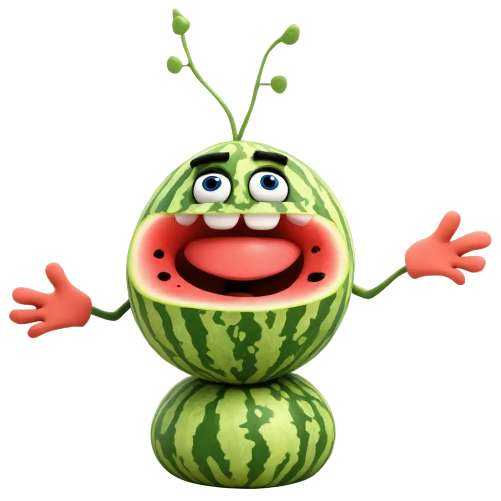 Vibrant-3D-Cartoon-Smiling-Watermelon-PNG-for-Creative-Projects