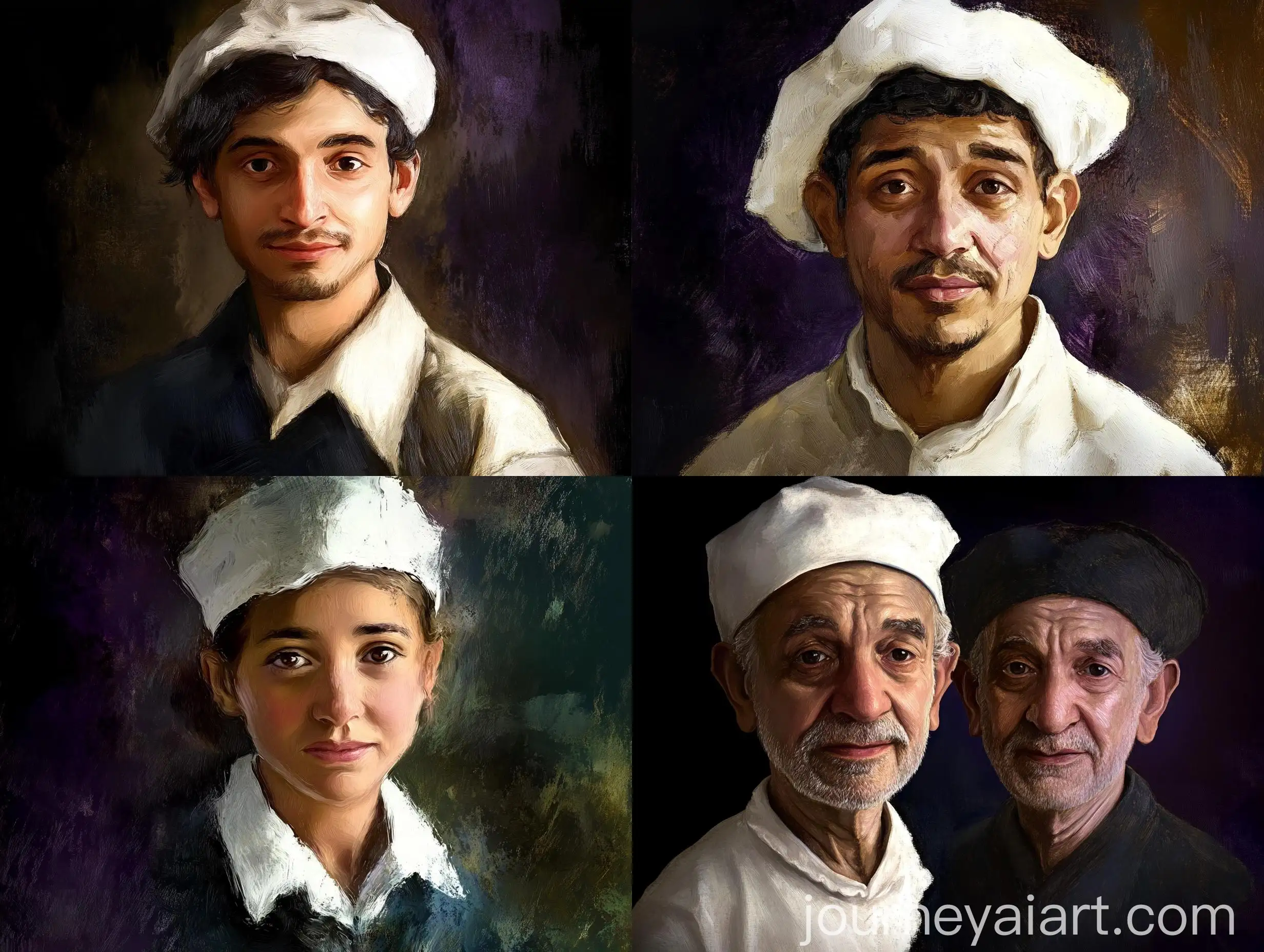 Oil-Painting-Effect-in-Rembrandt-Style-Portrait