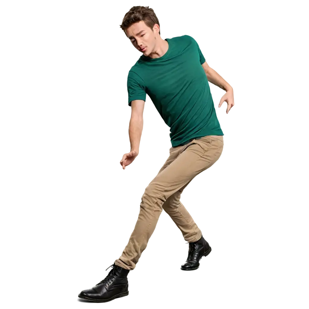 Funny-PNG-Image-of-Someone-in-a-Dark-Green-Shirt-Slipping-and-Falling