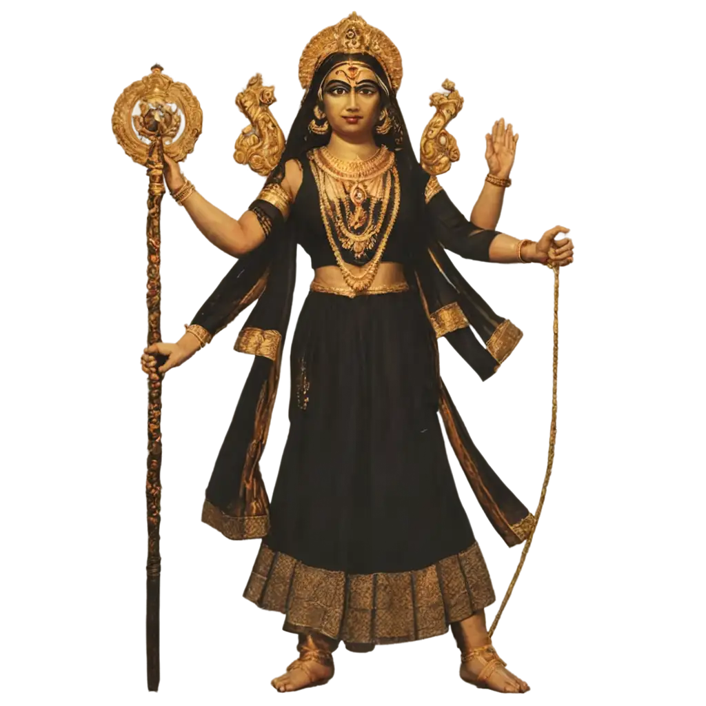 Kali-Puja-Text-PNG-HighQuality-Transparent-Image-for-Celebrations-and-Spiritual-Designs