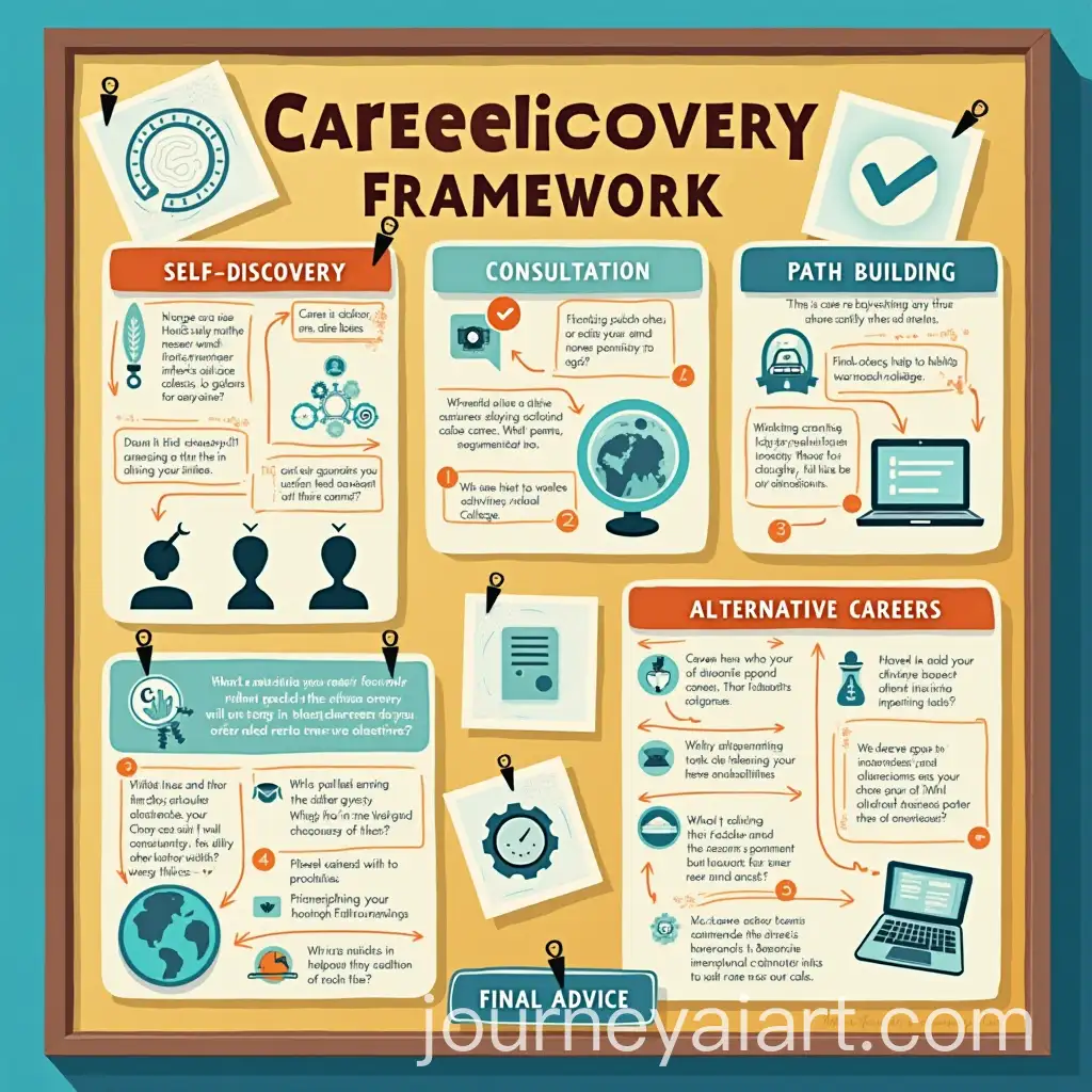 Career-Discovery-Framework-School-BulletinAI-Art-Prompt-Expansion-Board-Infographic