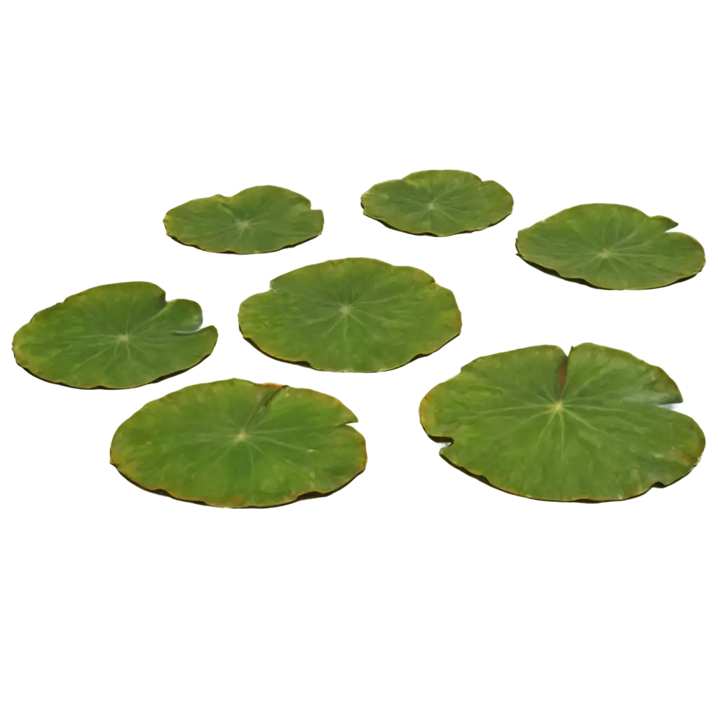 Nymphaea-Leaves-Lying-PNG-Image-HighQuality-Transparent-Artwork-for-Various-Uses