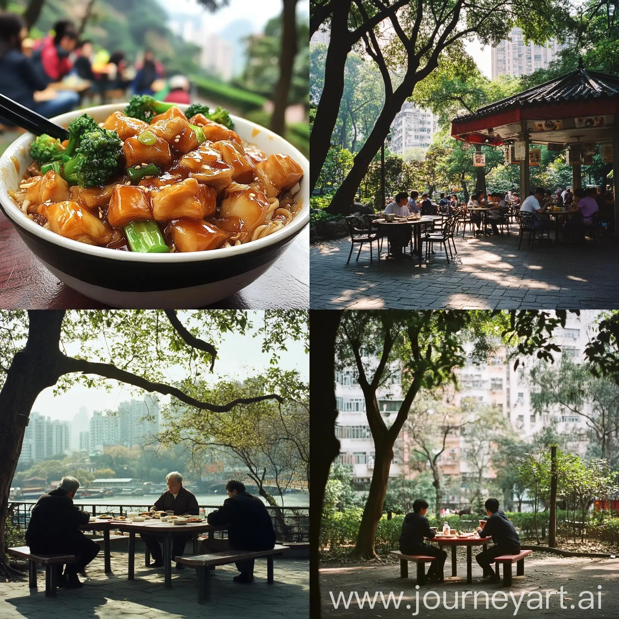 Park-Scene-with-Food-in-Shantou