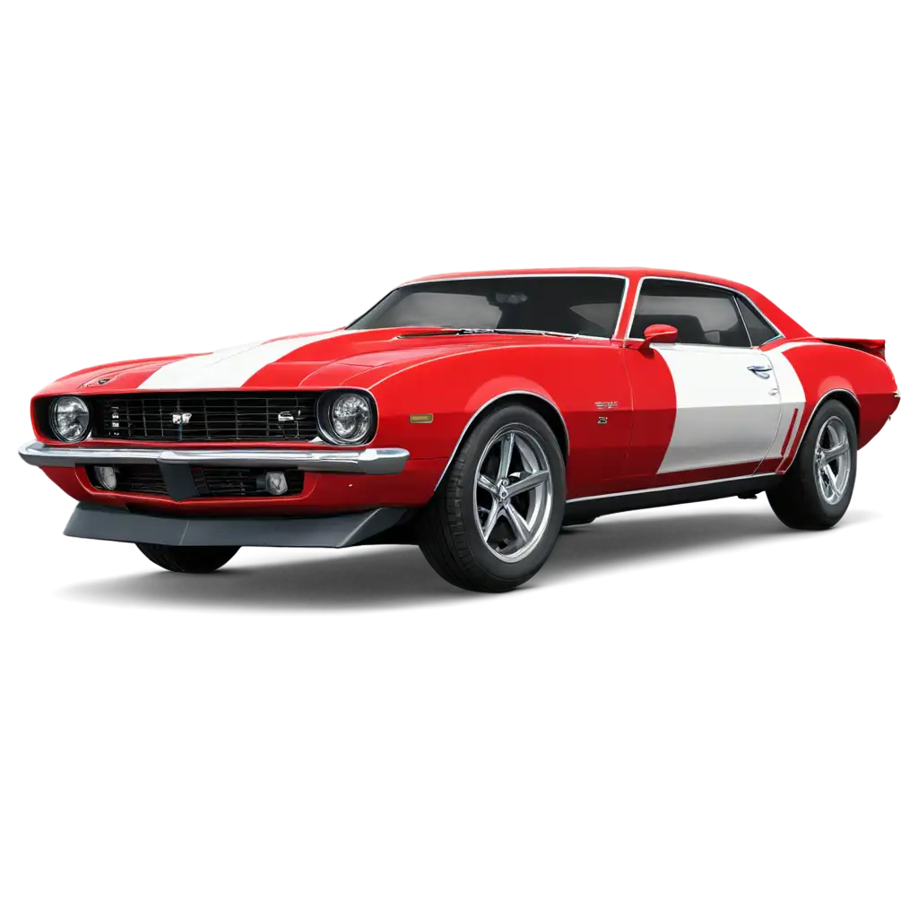 Classic-Camaro-Front-View-PNG-Red-and-White-Illustration-for-Automotive-Enthusiasts