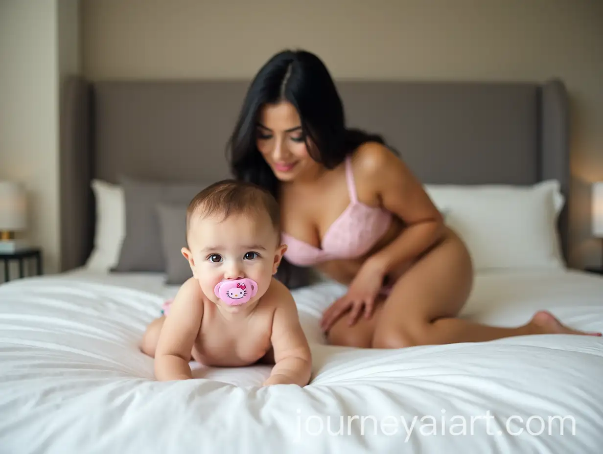 Young-Iranian-CoupleAI-Image-Prompt-Expansion-Playfully-Interacting-with-Infant-in-Bedroom