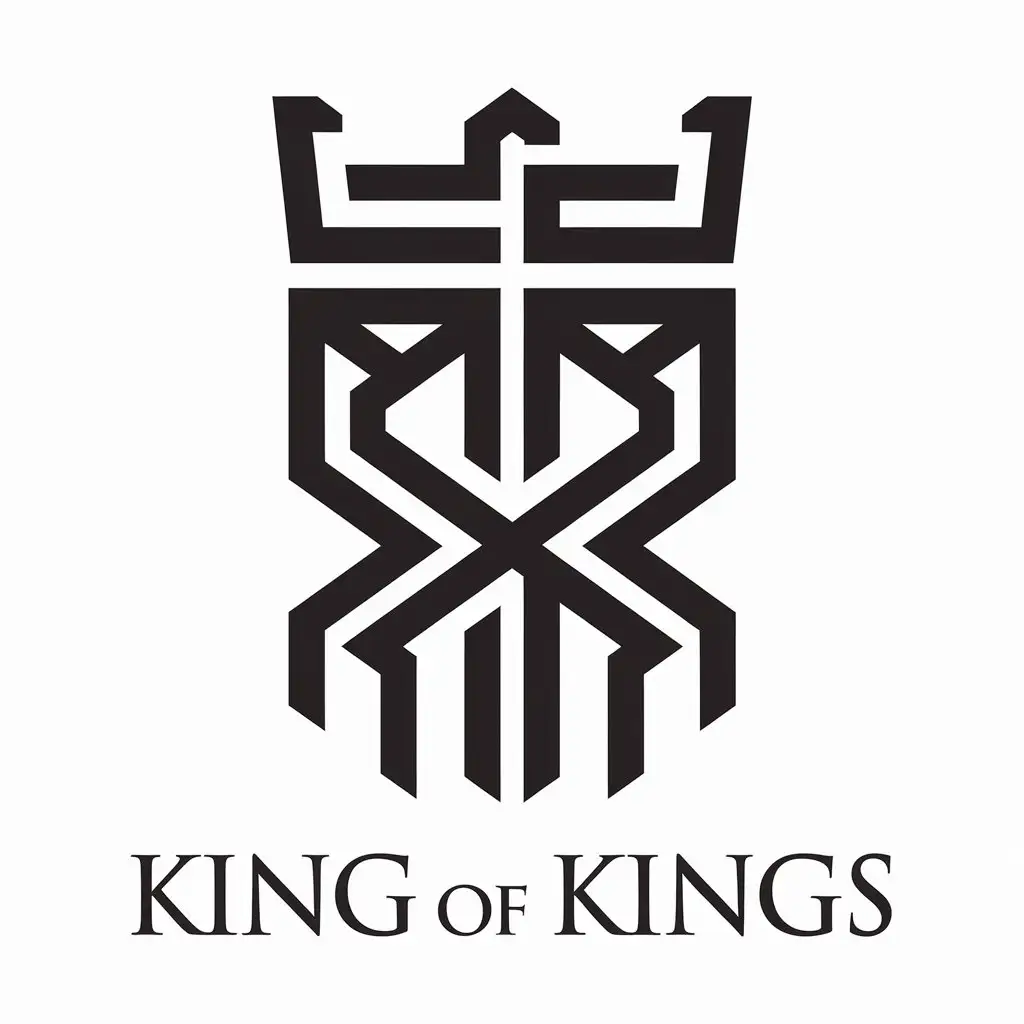 LOGO Design for King of Kings Complex RR Symbol for Religious Industry