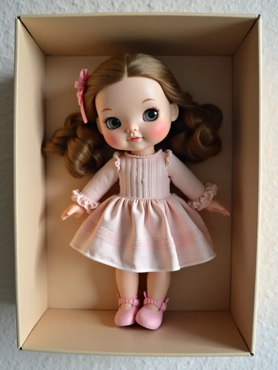 make a doll, in the box