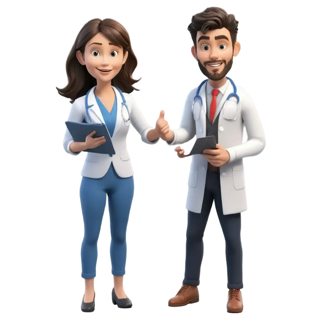 3D-Doctor-PNG-Image-with-Medical-Report-Enhancing-Online-Medical-Content