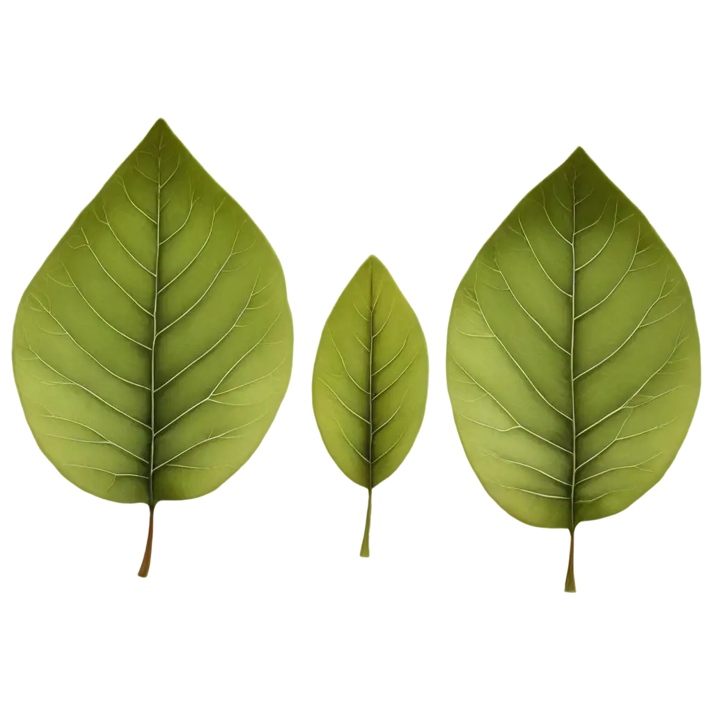 3D-Leaf-PNG-Image-Captivating-Natures-Elegance-in-High-Clarity