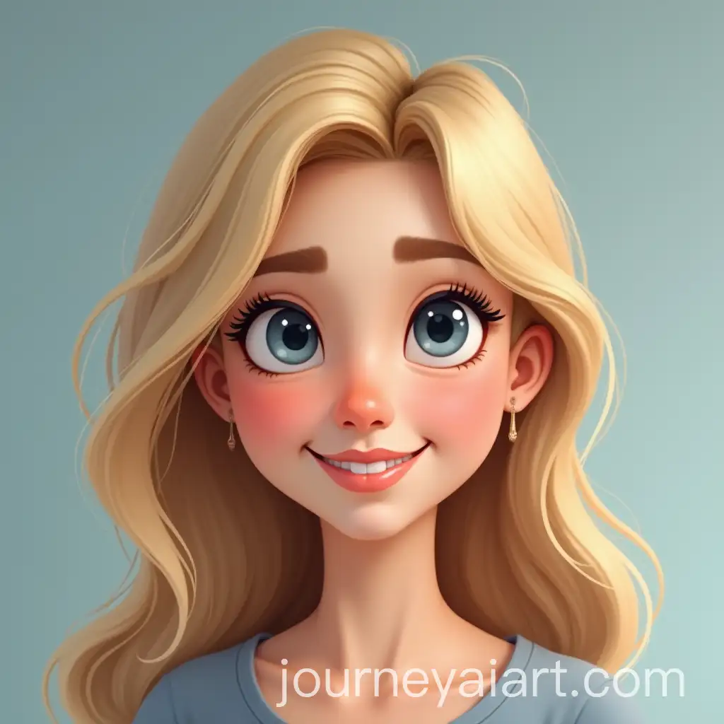 Smiling-Extroverted-Woman-Avatar-with-Blond-Hair-and-GreyBlue-Eyes