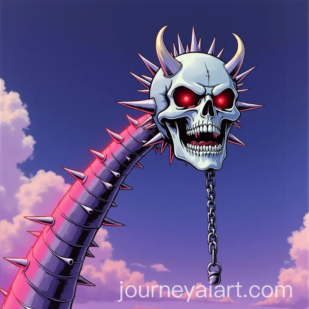 Neon-Skeleton-Head-with-Anime-Aesthetics