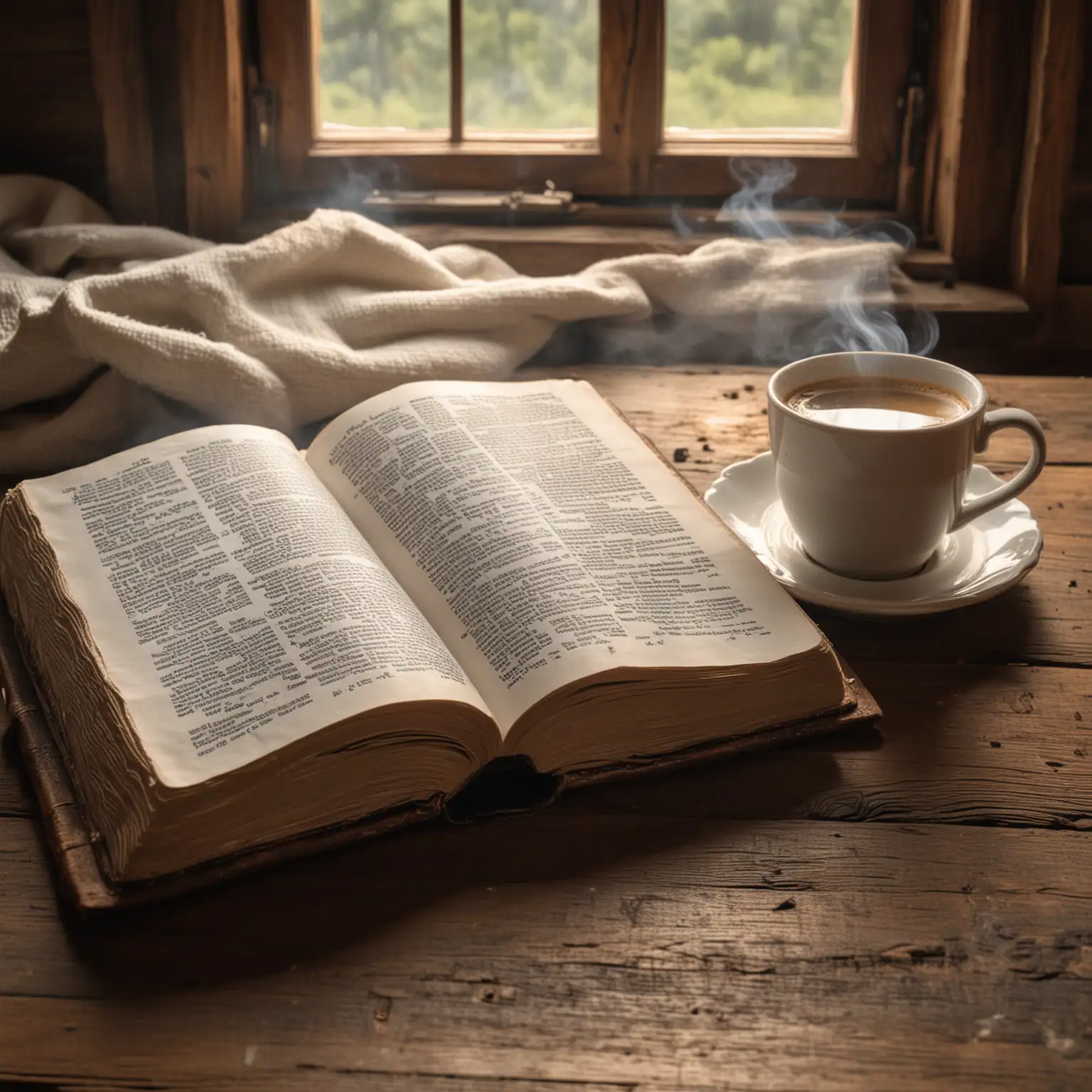 Cozy-Morning-Scene-with-Bible-and-Steaming-Beverage