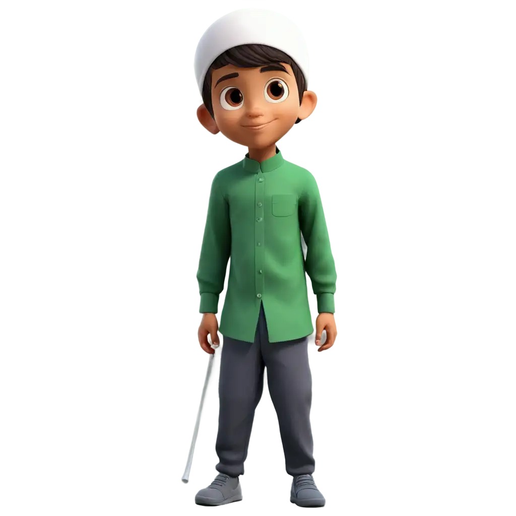 Cartoon-Muslim-Kid-Boy-PNG-Image-for-Diverse-Applications