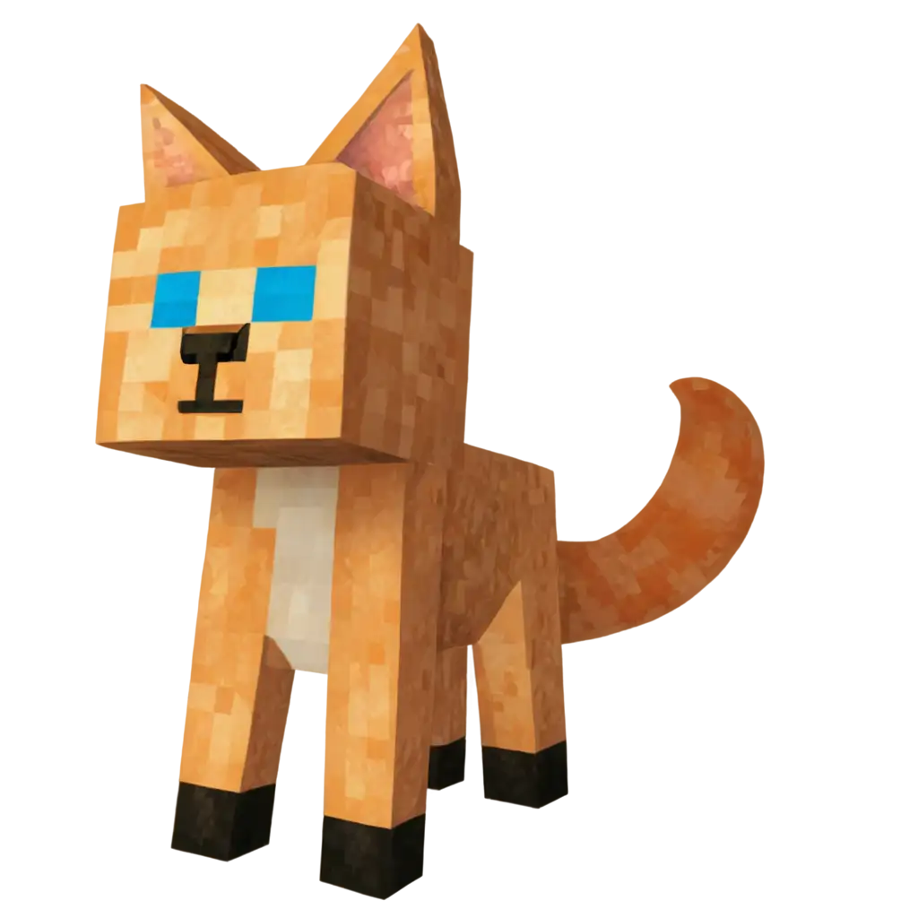 Minecraft-Animal-Cat-PNG-Create-Your-Virtual-Feline-Companion