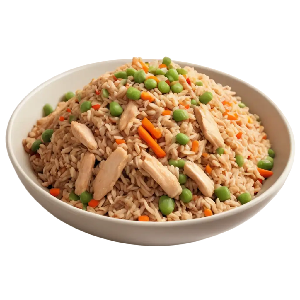 Chicken-Fried-Rice-with-Fire-PNG-Image-HighQuality-and-Captivating-Visual-Representation