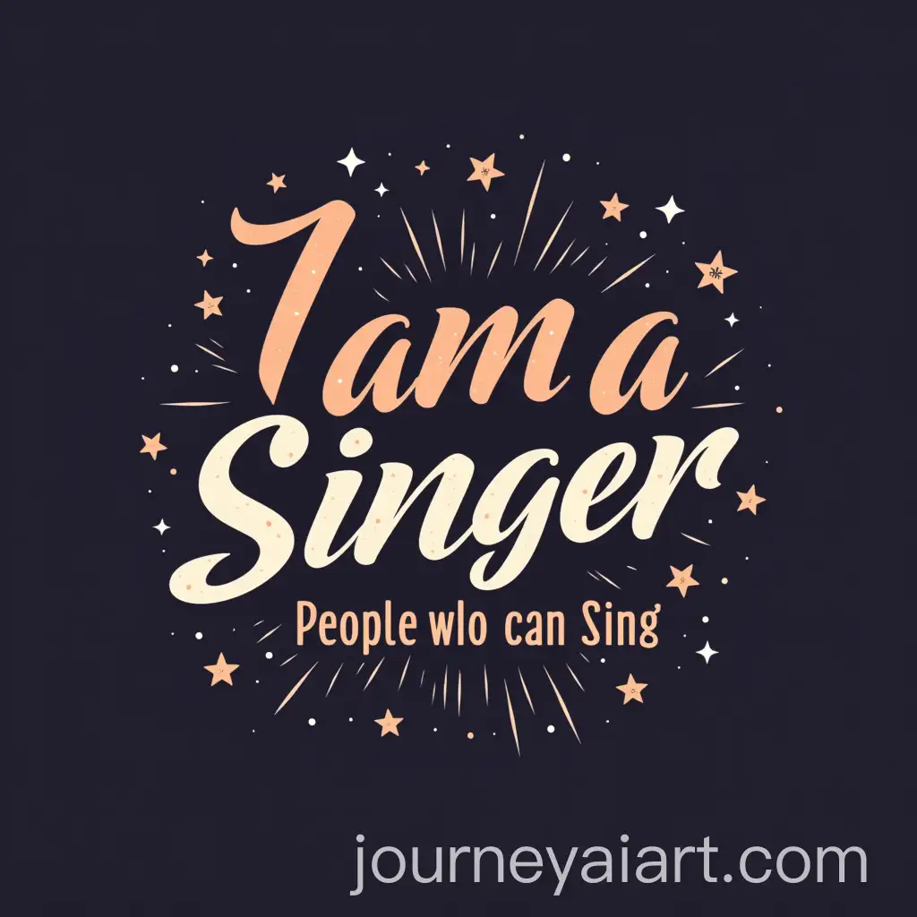 Logo-Design-for-I-Am-a-Singer-Concept-for-Talented-Singers