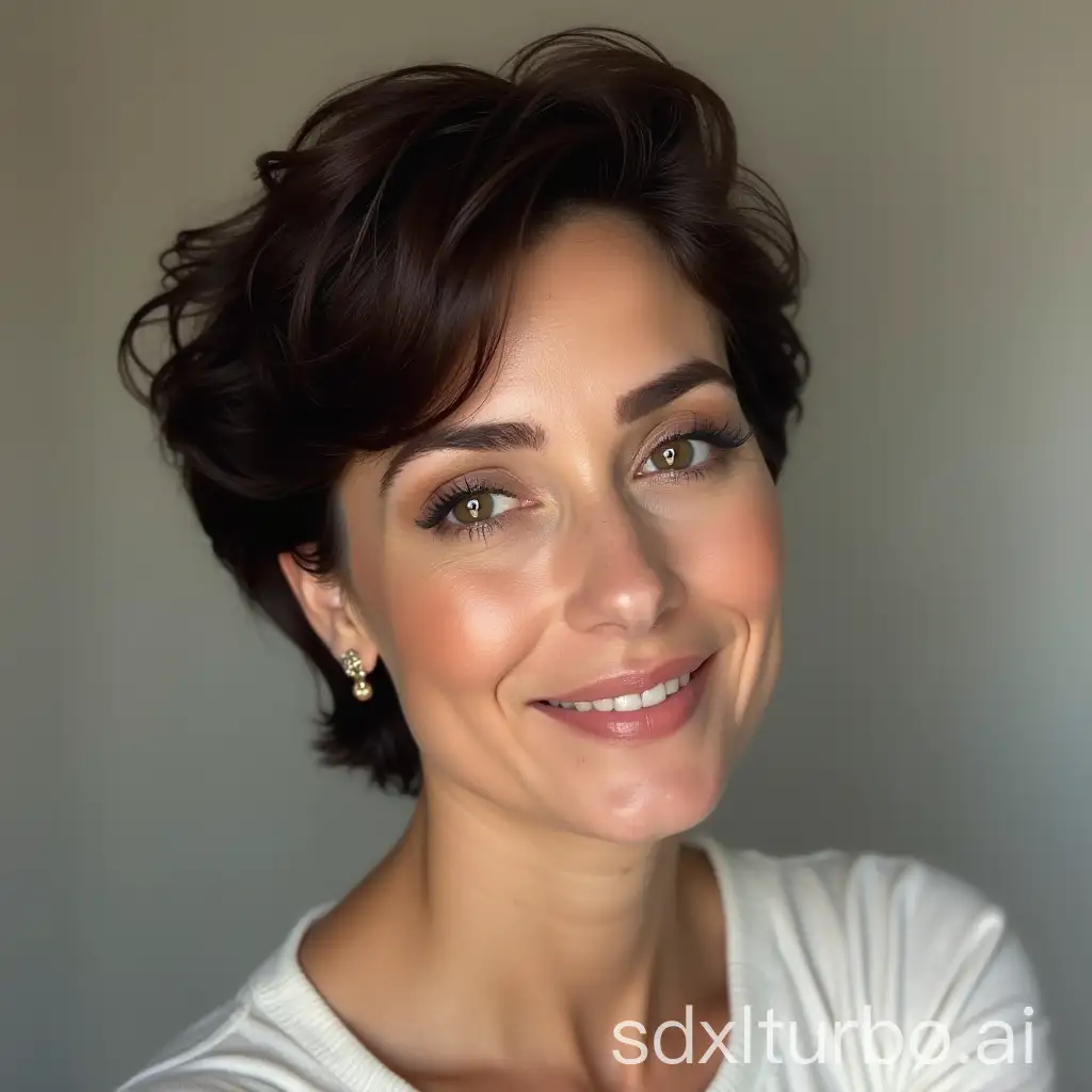 Elegant-Persian-Instagram-Model-with-Short-Hair-Age-37