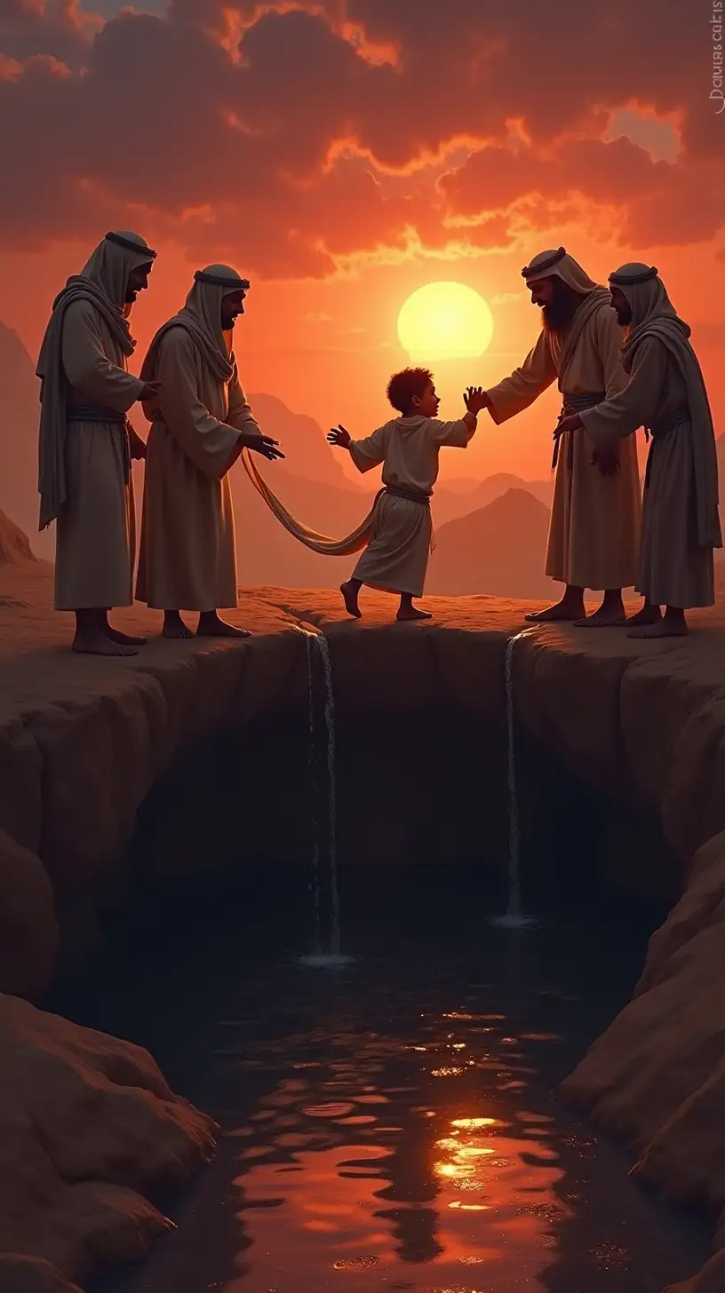 Prophet Yusufs Innocent Descent into the Well