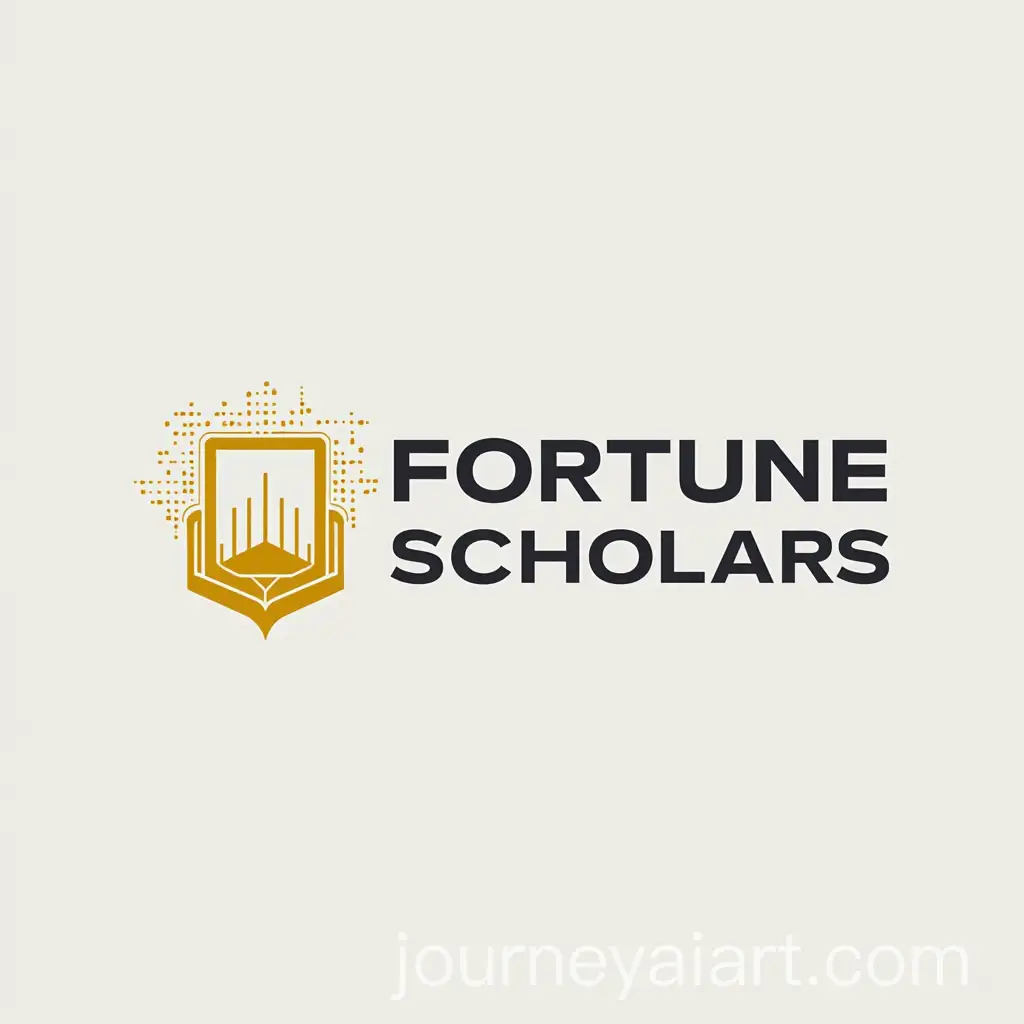 Futuristic-Education-Symbol-with-Bold-Typography-for-FORTUNE-SCHOLARS