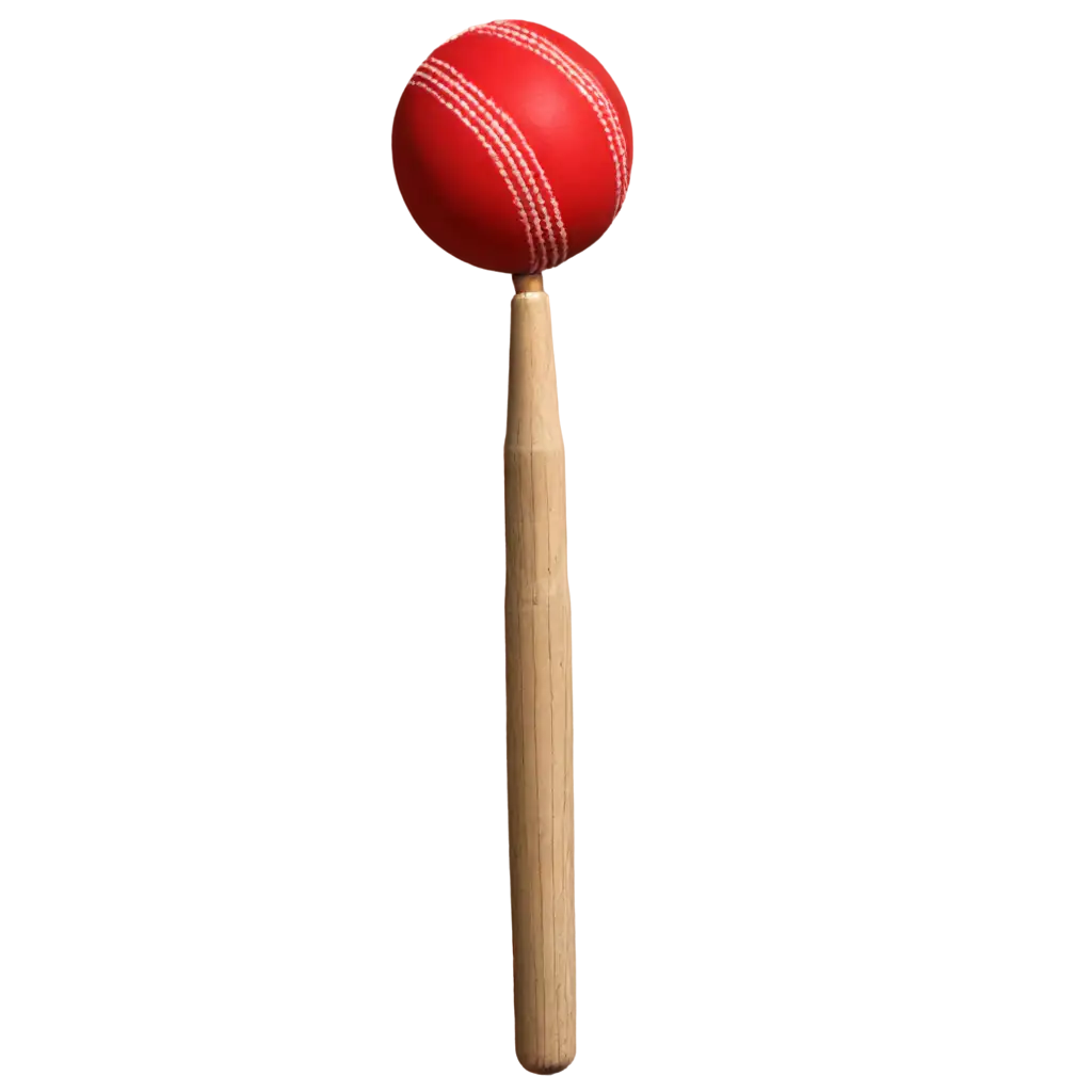 Single-Cricket-Ball-PNG-HighQuality-Transparent-Image-for-Sports-Design