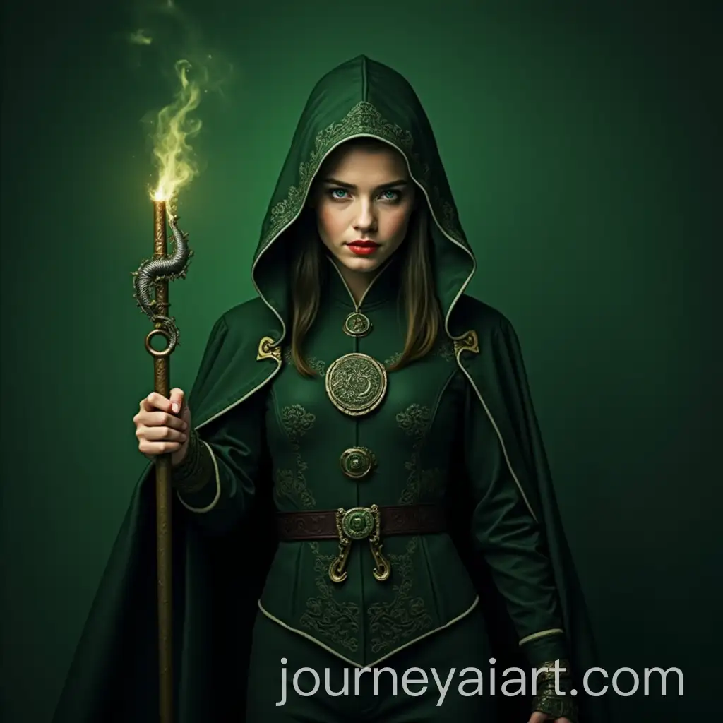 Slytherin-House-Crest-with-Dark-Green-and-Silver-Accents