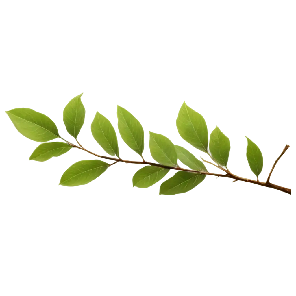 branch with leaves