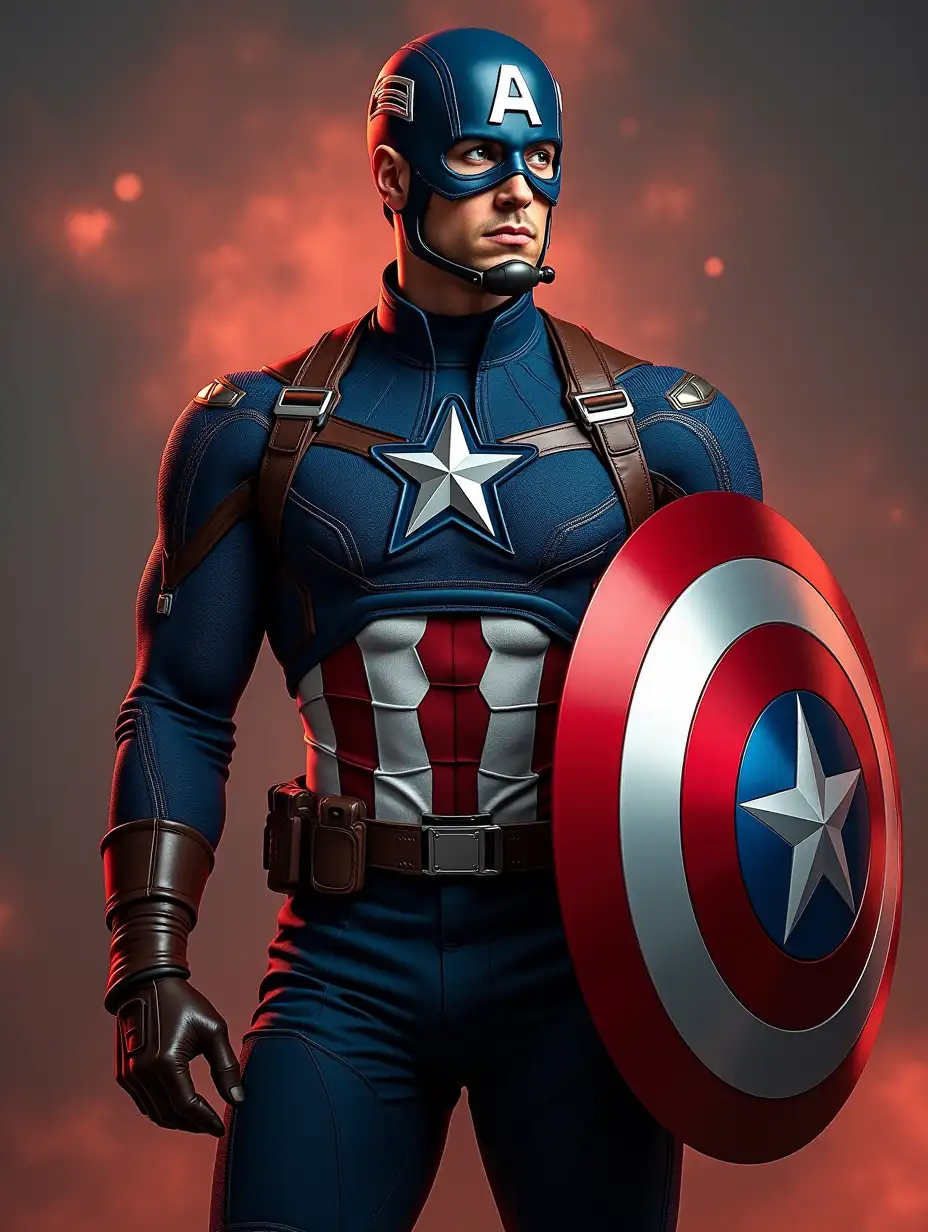 Captain america black man