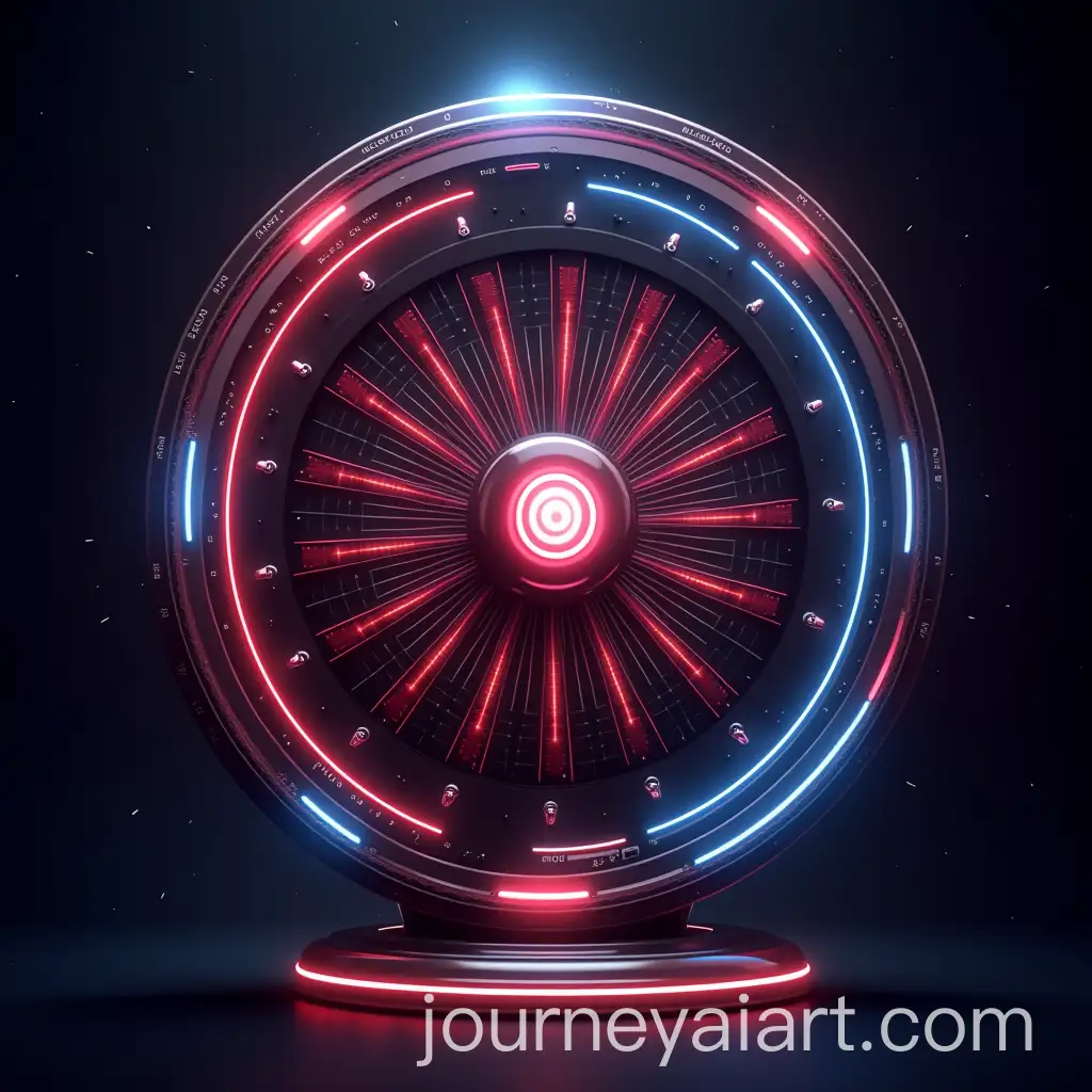 Futuristic-SpaceThemed-Spin-the-Wheel-Design-with-Red-Blue-and-Chrome-Elements
