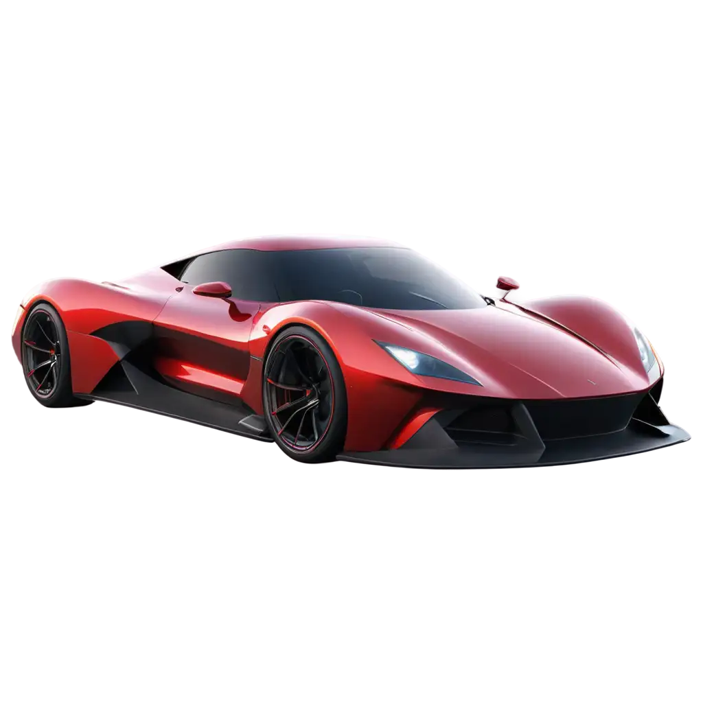 Futuristic-Supercar-PNG-Image-with-Glossy-Red-Paint-LED-Highlights-Aerodynamic-Design