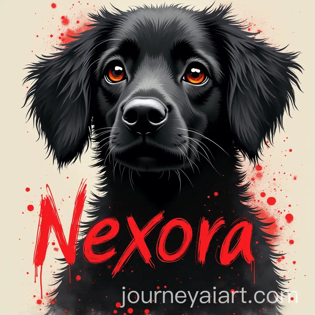 Black-Hoodie-with-Nexora-in-Red-and-Artistic-Detailing