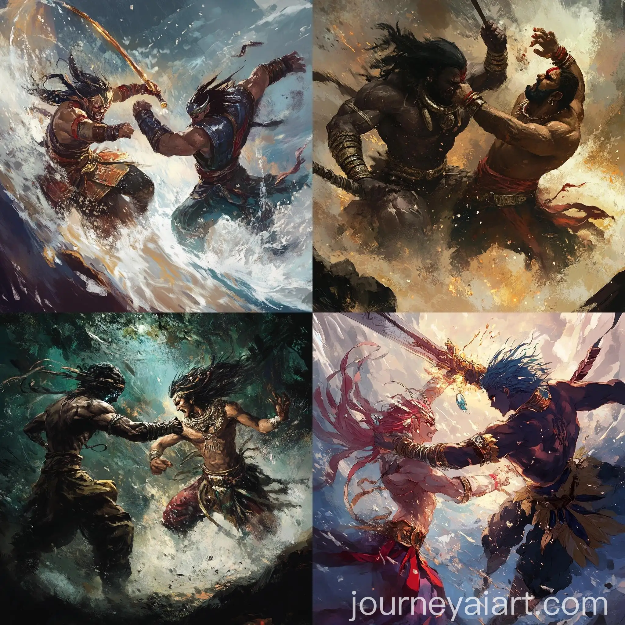 Epic-Battle-of-Willen-and-Sampu-Heroes-Fighting-Together