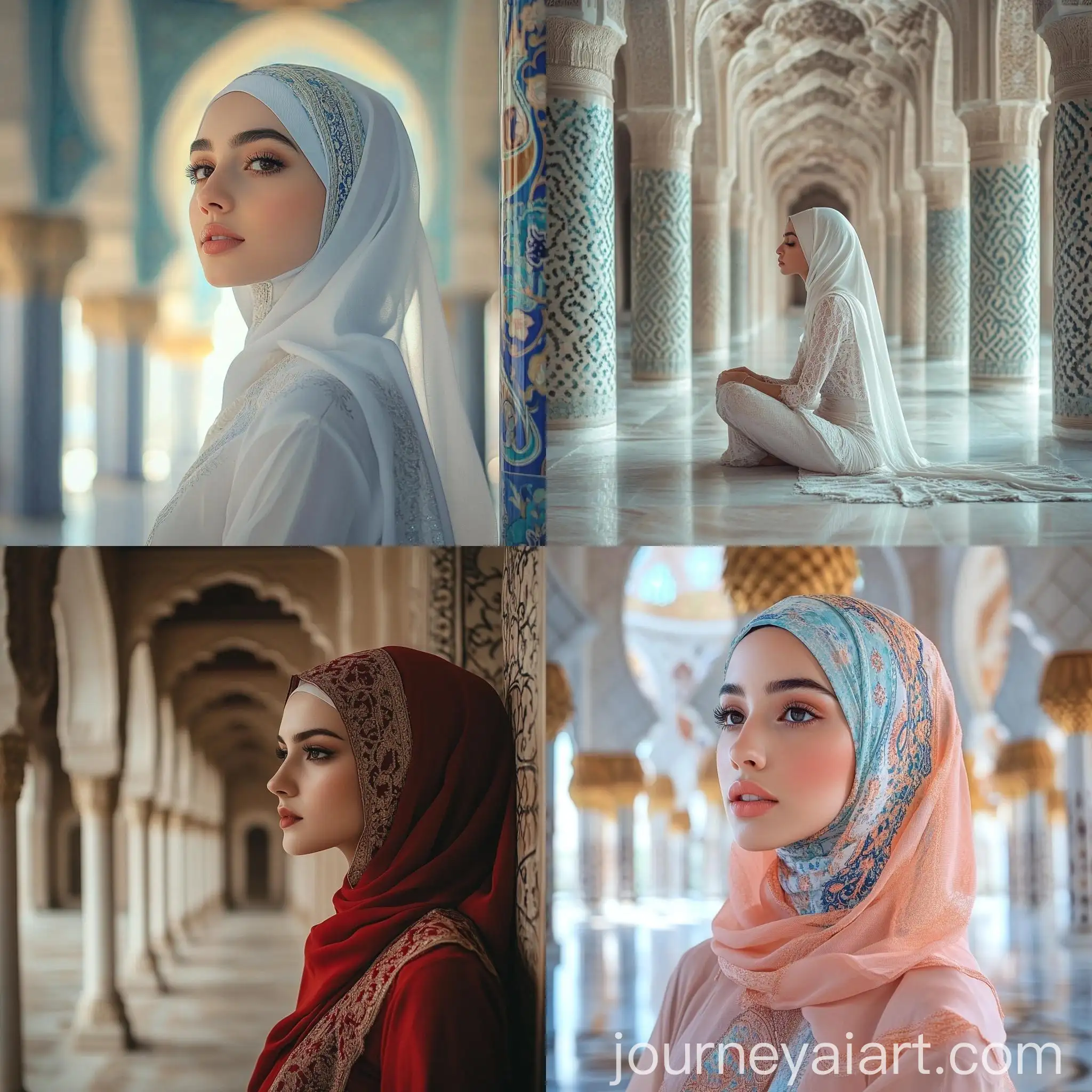 Muslim-Girl-Embracing-Architectural-Beauty