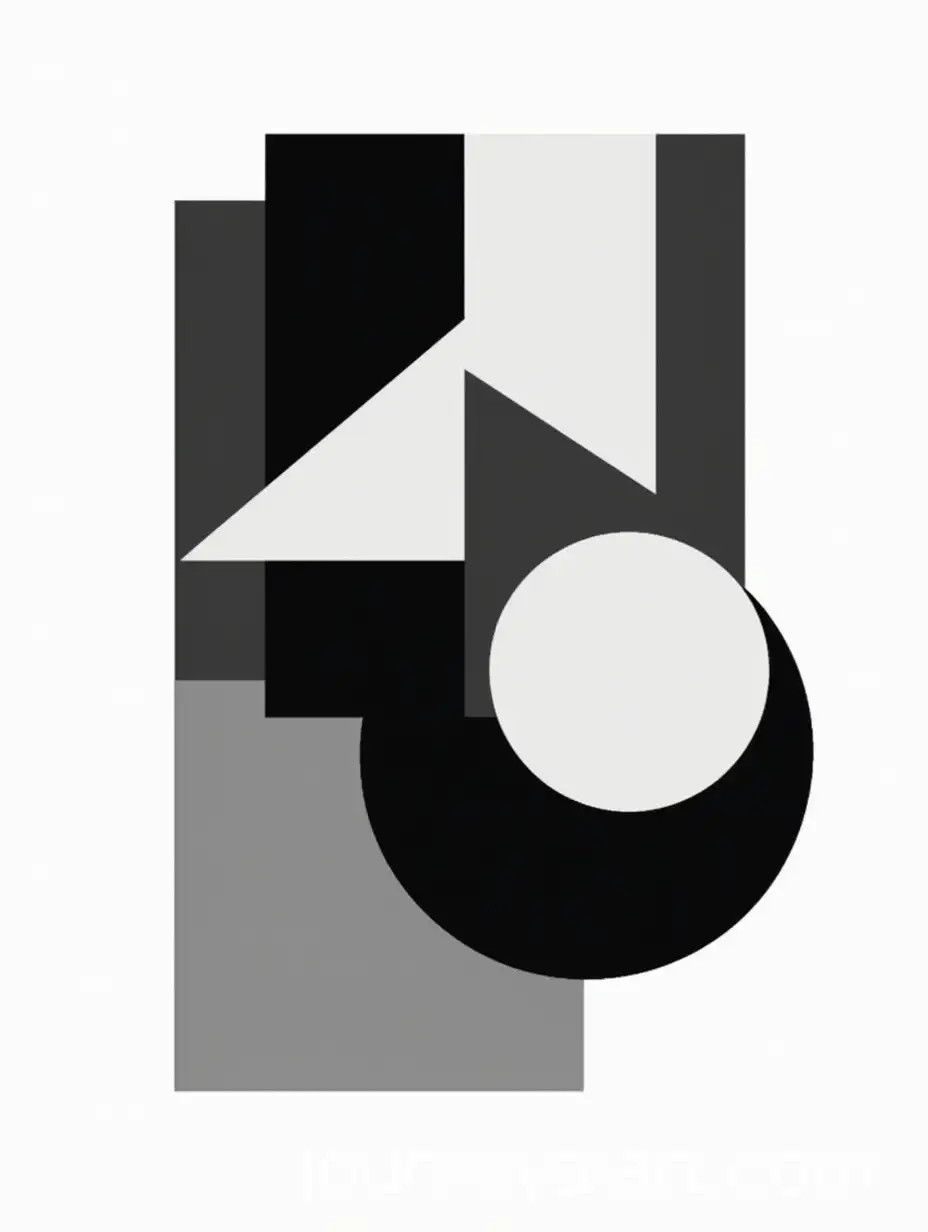 Modern-Minimalist-Geometric-Art-Black-and-White-Shapes-in-Harmony