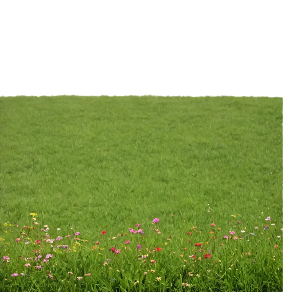 Stunning-PNG-Image-of-a-Lush-Field-with-Grass-and-Flowers