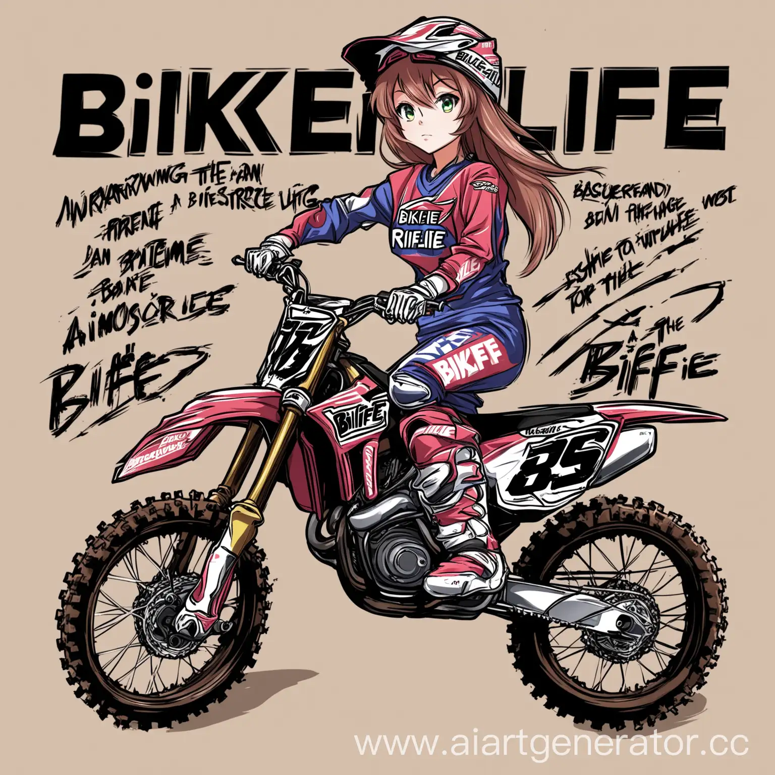 Anime-Girl-Motocross-Shirt-Design-with-BikeLife-Inscription