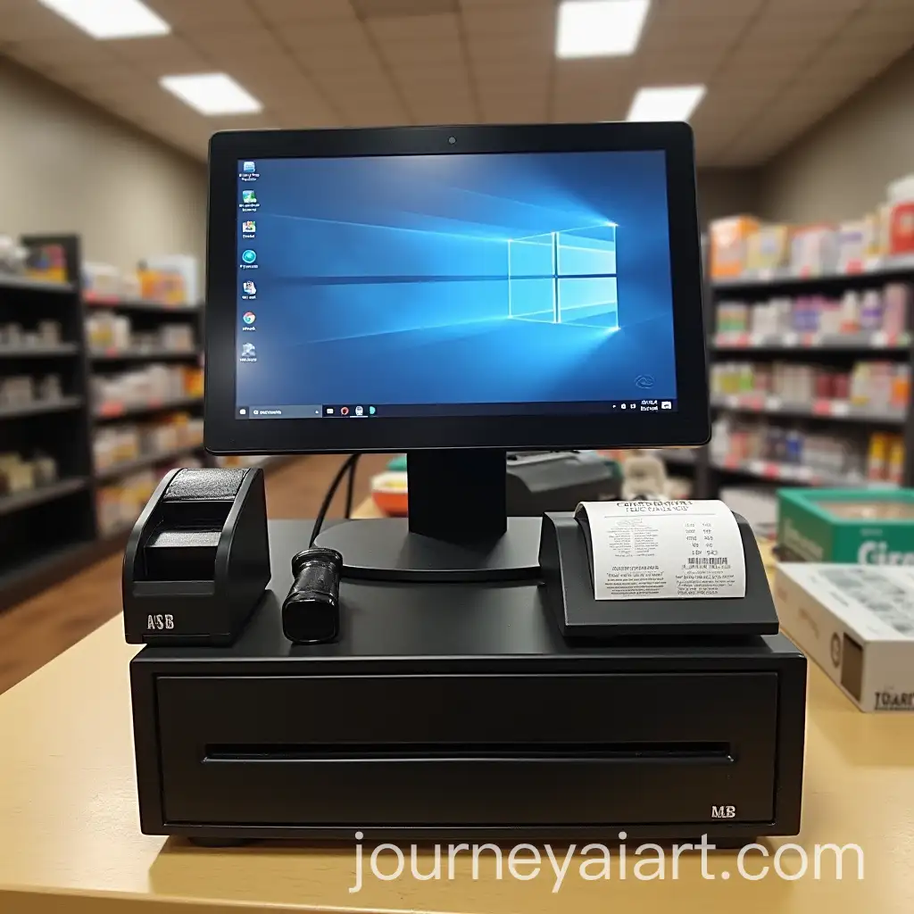 SelfCheckout-POS-System-with-Mini-PC-Thermal-Printer-Barcode-Scanner-and-POS-Screen