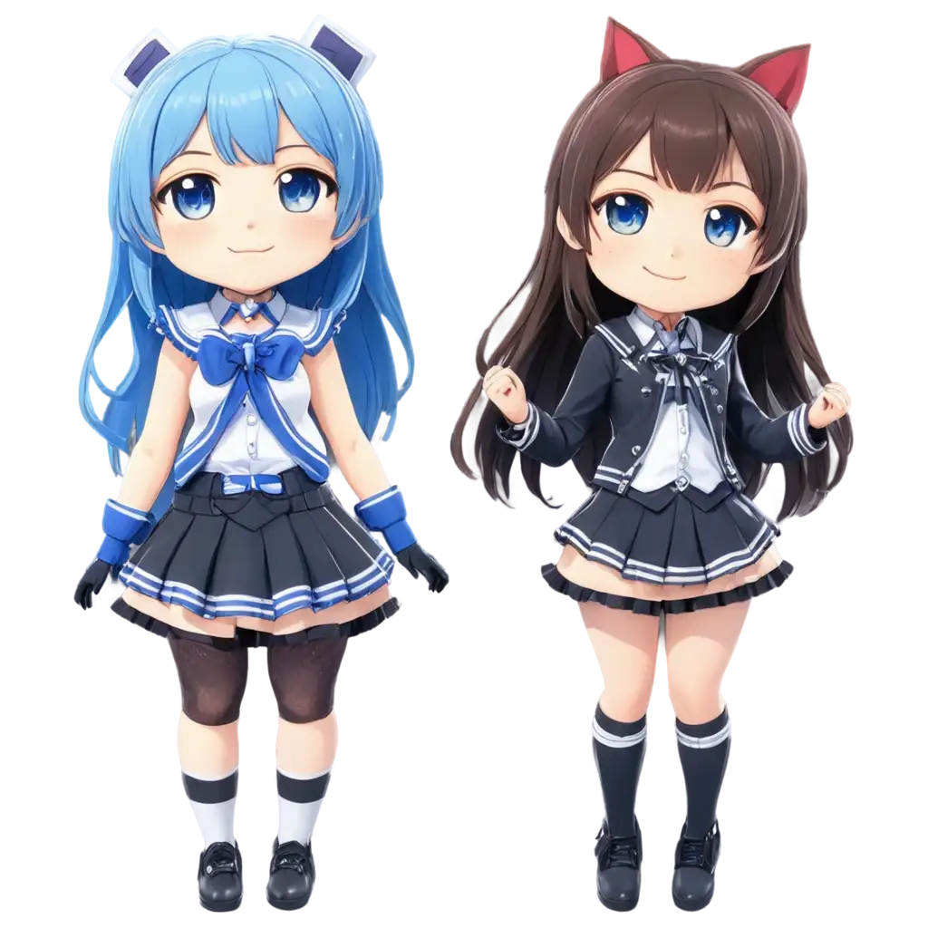 Create-Anime-Chibi-Style-Vtuber-Model-in-PNG-Format-Feminine-Blue-Theme