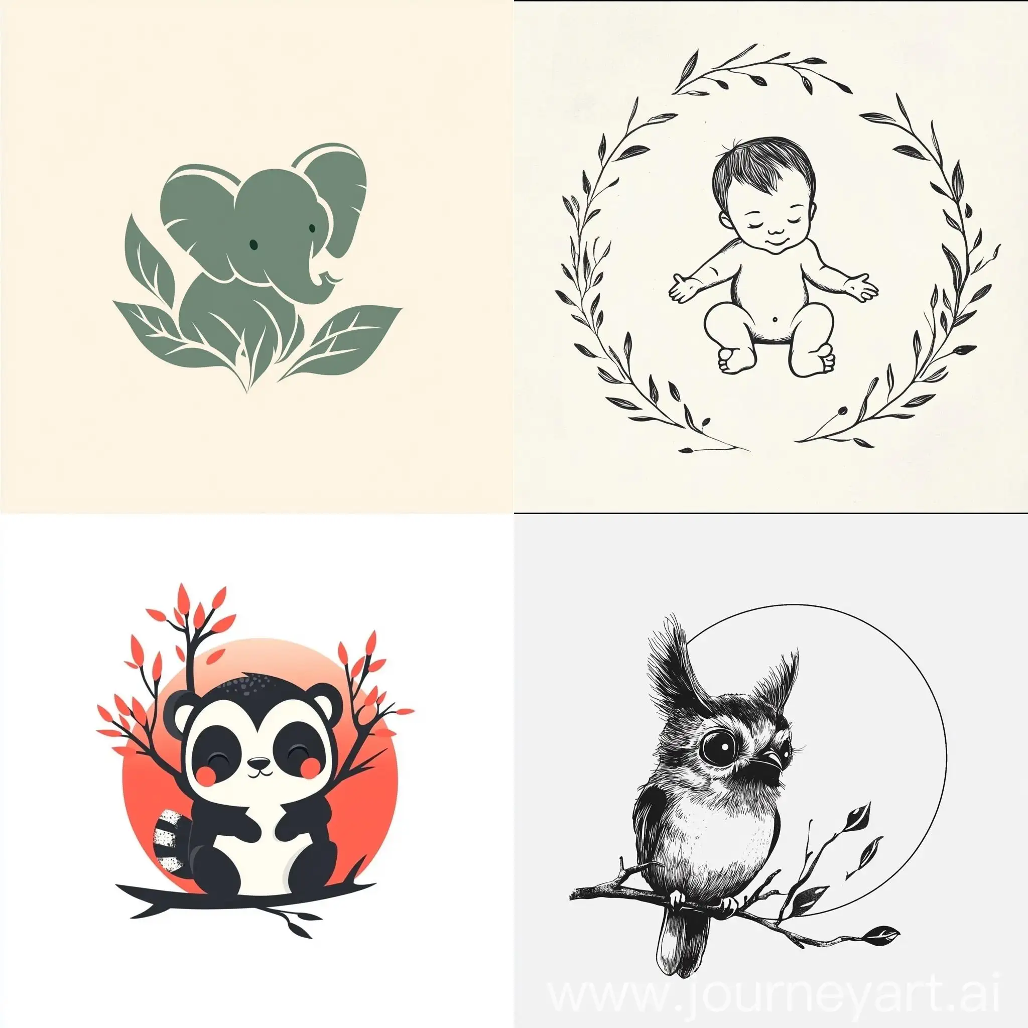 Playful-and-Vibrant-Baby-Oli-Clothing-Brand-Logo-Design