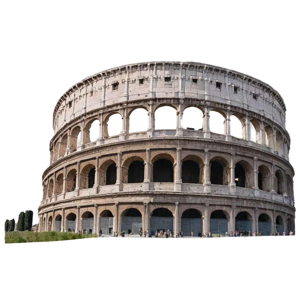 Colosseum-in-Italy-PNG-Image-HighQuality-and-Transparent-Background-for-Versatile-Use