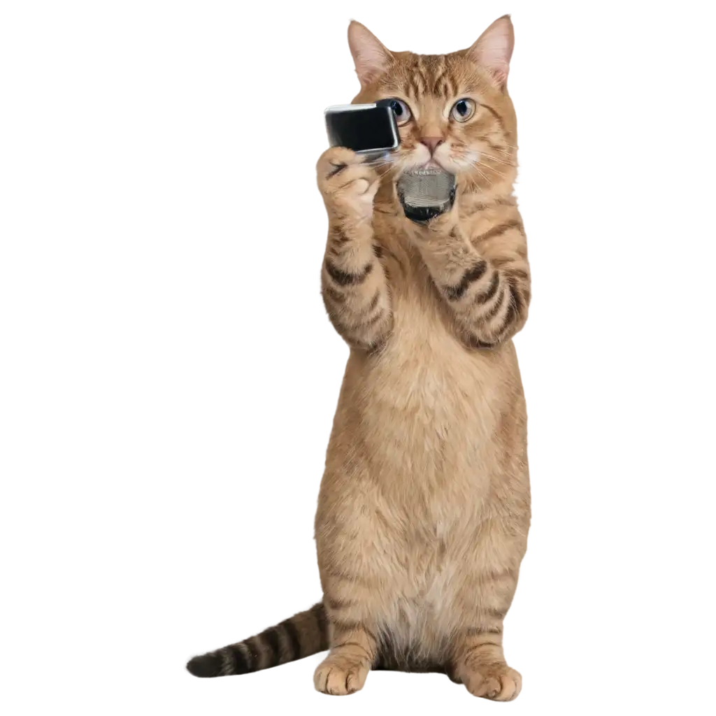 Cat-Using-Cellphone-PNG-Image-Engaging-Feline-Technology-Visuals