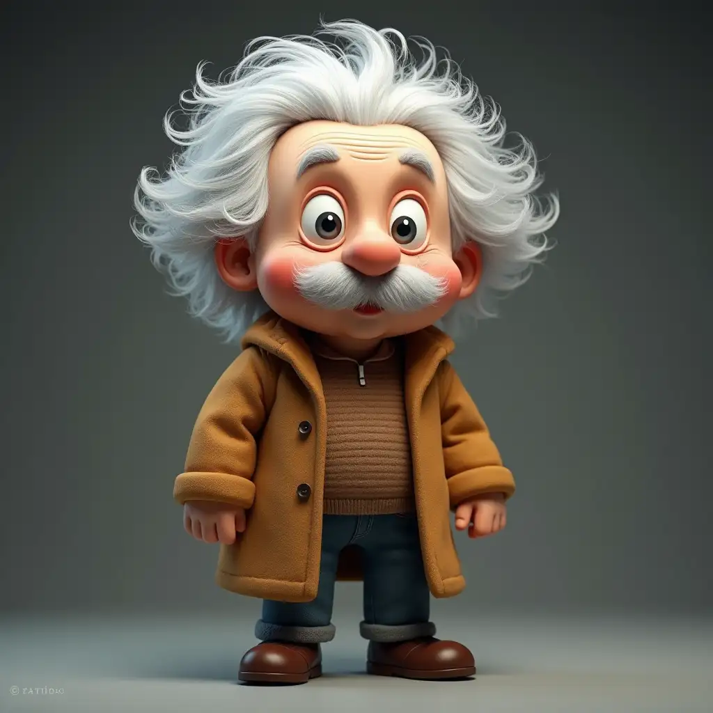 Einstein character standing