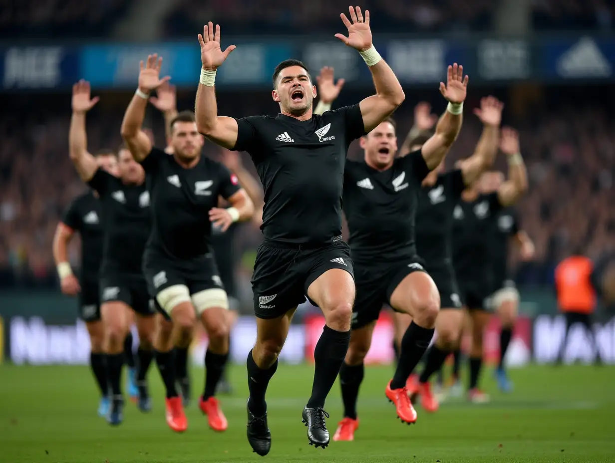 New-Zealand-All-Blacks-Rugby-Team-Performing-Haka-Ritual