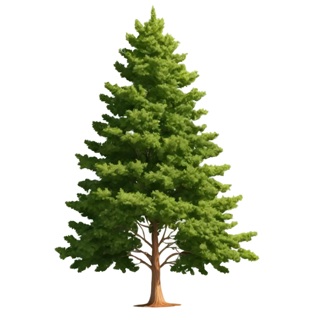 Minimalistic-2D-Tree-PNG-Image-for-Versatile-Use