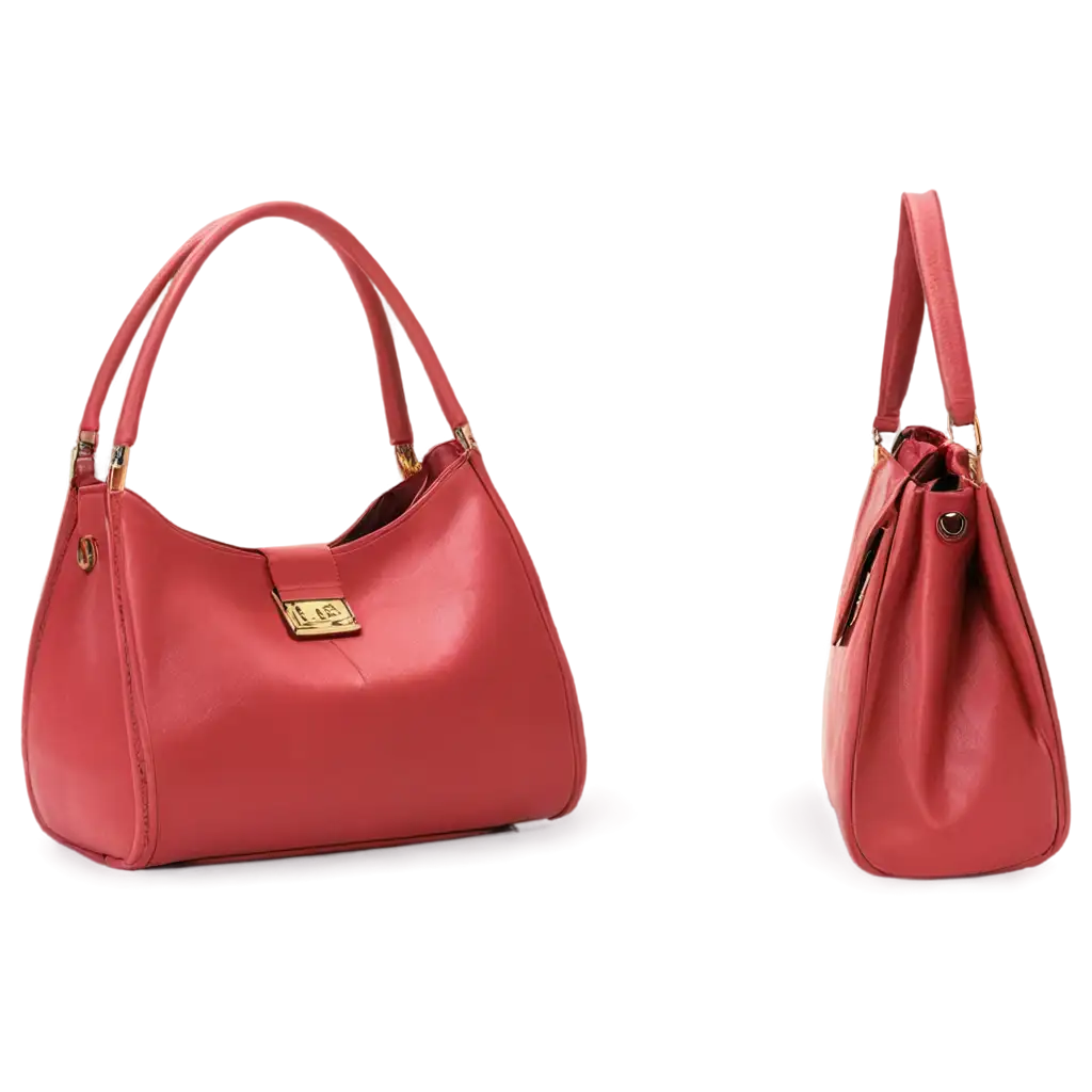 Luxurious-PinkishRed-Ladies-Handbag-PNG-with-Modern-Design-HighQuality-Image-for-Fashion-and-Retail-Use