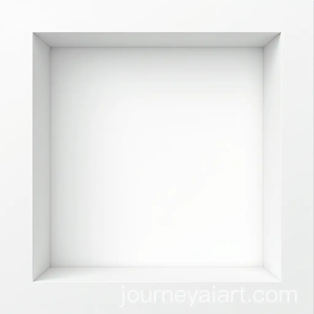 Architectural-Sheet-with-Aesthetic-Border-on-Complete-White-Background