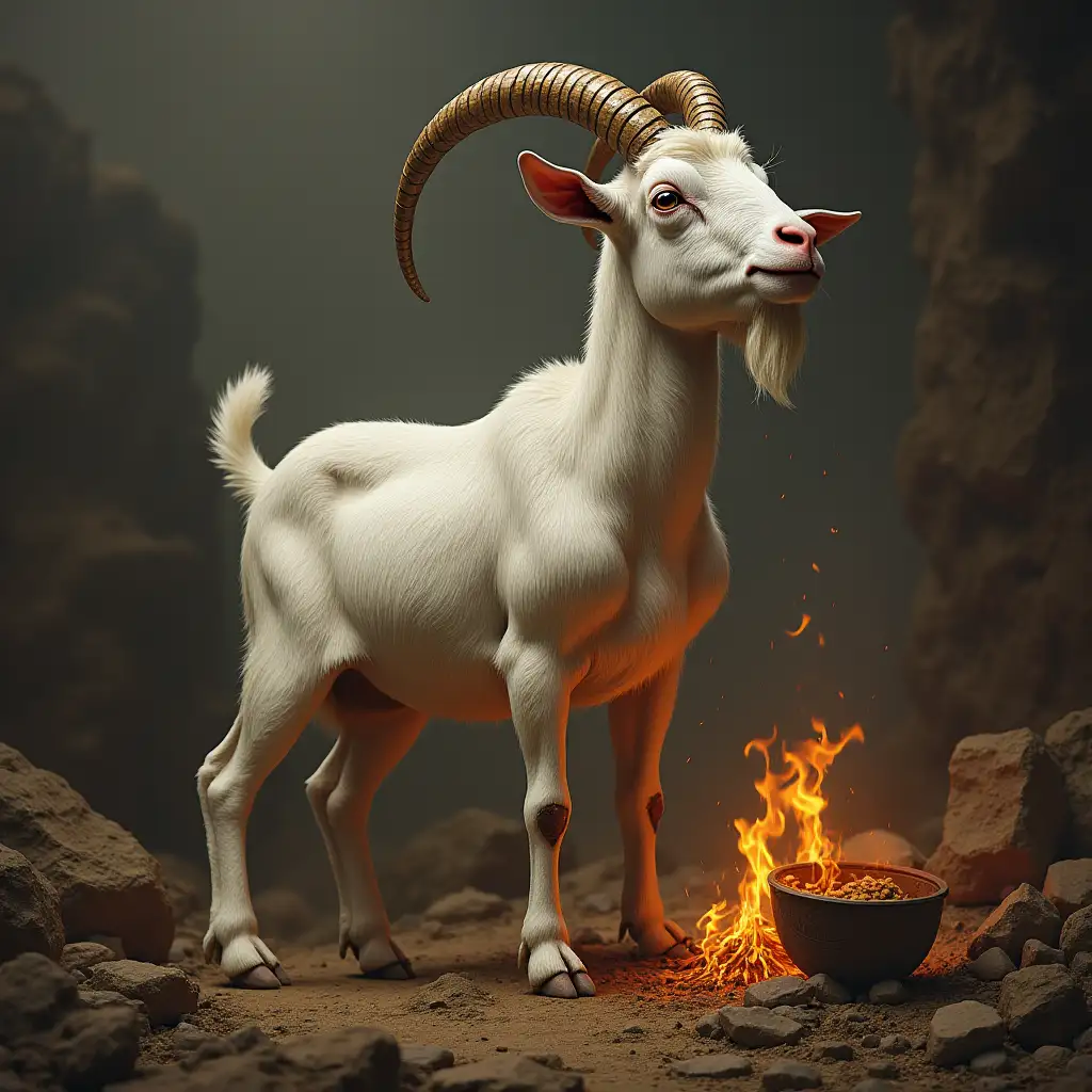 Sacrificial goat