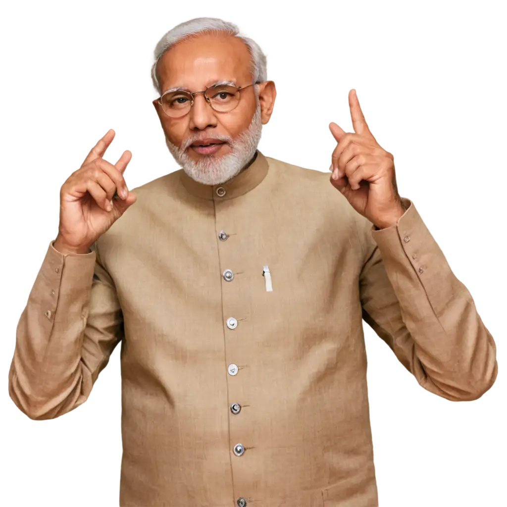 Narendra-Modi-PNG-Image-HighQuality-Artwork-for-Diverse-Applications