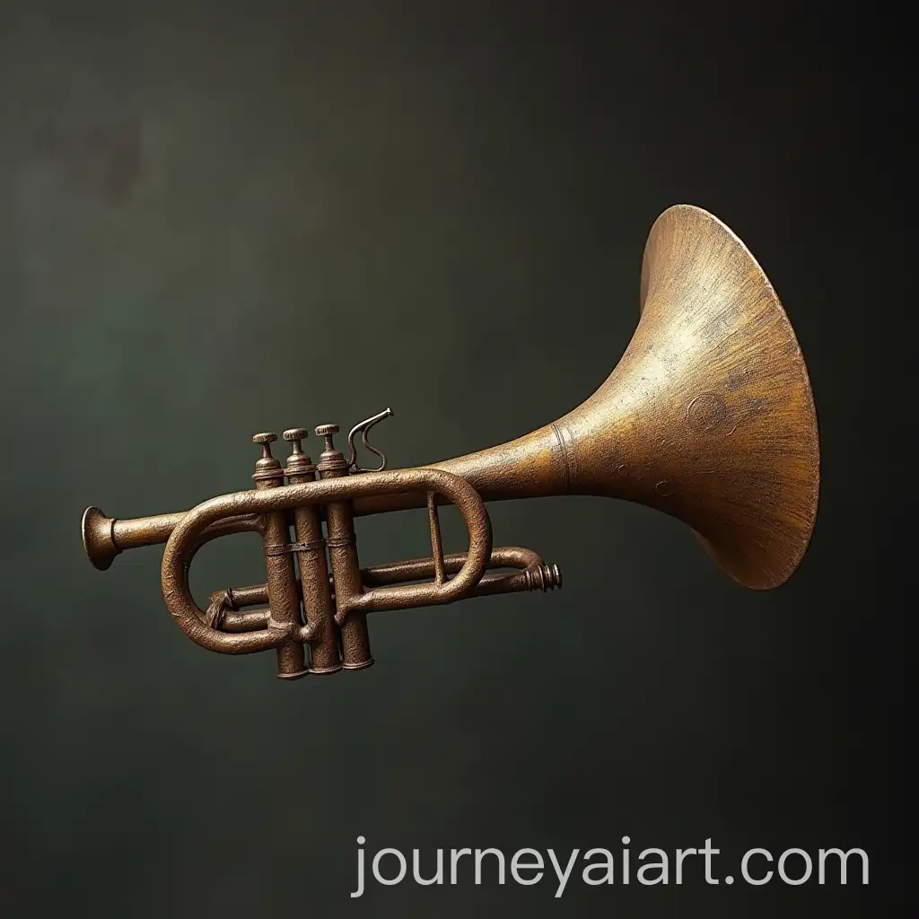 Elongated-Trumpet-Facing-Backwards