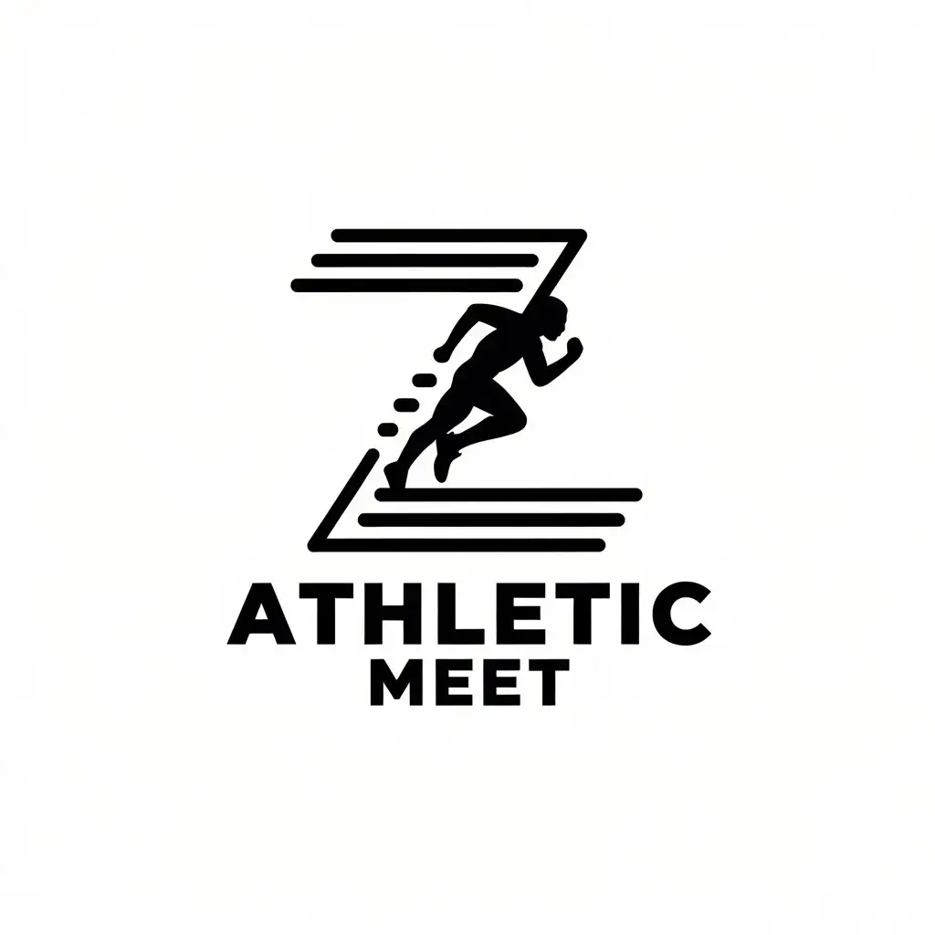 LOGO-Design-for-Fourth-Campus-Sports-Meeting-Letter-Z-with-a-Modern-Athletic-Theme